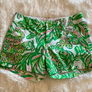 Lily Pulitzer Elephant Print Callahan Short